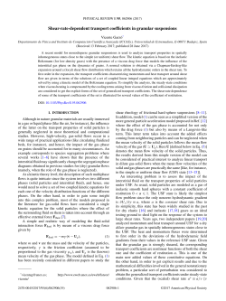 Shear-rate-dependent transport coefficients in granular suspensions