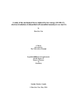 A study of the mechanical forces induced by low-energy (10