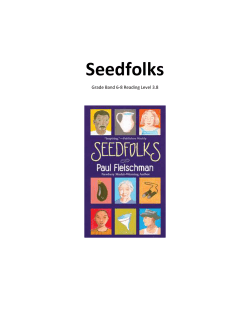 Seedfolks - Delaware Access Project
