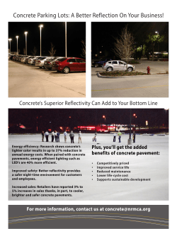 Concrete Parking Lots: A Better Reflection On Your Business!