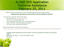 Keys to Successful SES Provider Application Submission