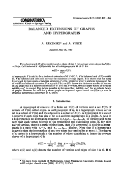 Balanced extensions of graphs and hypergraphs