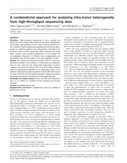 A combinatorial approach for analyzing intra