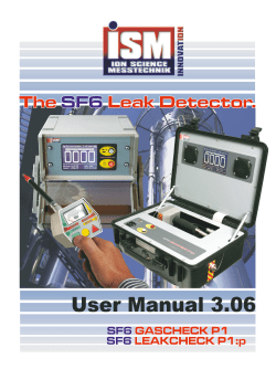 Handbuch P1 P1p 306 ISM E