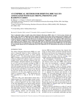 an empirical method for deriving rbe values