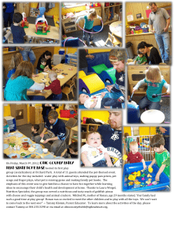 Head Start Home Base hosted its first play