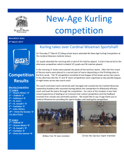 New Age Kurling Competition - Christ the Saviour Church of