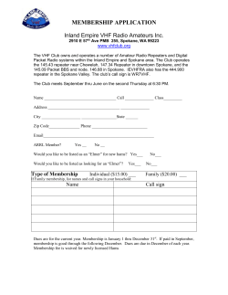 Inland Empire VHF Radio Amateurs Inc