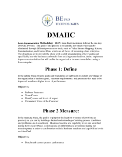Lean Implementation Methodology