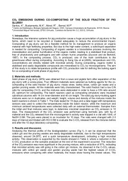 co2 emissions during co-composting of the solid