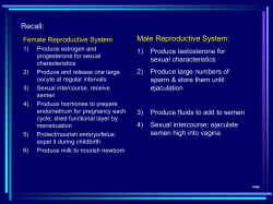 HUMAN REPRODUCTION BIOLOGY 269