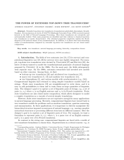 The Power of Extended Top-Down Tree Transducers