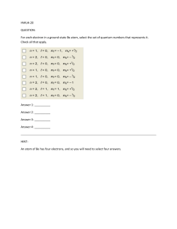 HWU4-20 QUESTION: For each electron in a ground