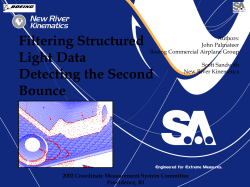 Building with SA - New River Kinematics