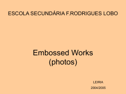 trabalhos com massa de p&atilde;o