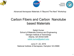 Carbon Fibers and Carbon Nanotube based Materials