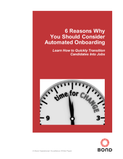 6 Reasons to Consider Automated Onboarding