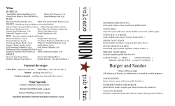 smoked cheddar mac n` cheese, bread crumb, arugula 18 gf 19 add