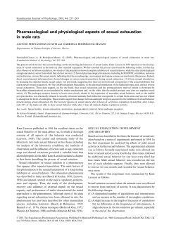 Pharmacological and physiological aspects of