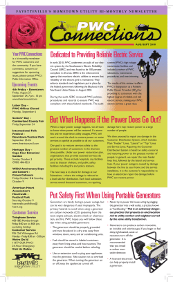 But What Happens if the Power Does Go Out?