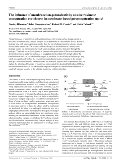 The influence of membrane ion-permselectivity on electrokinetic