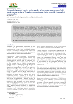 Changes in hysteretic kinetics and properties of key regulatory