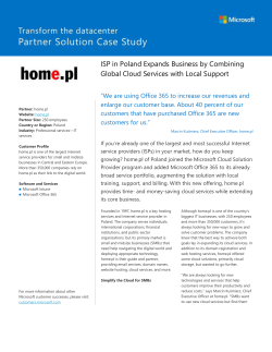 home.pl Case Study