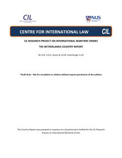 The Netherlands Country Report