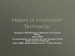 History of Information Technology