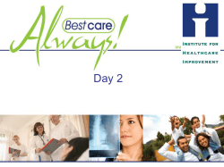LS1 Day 2 v2 - Best Care...Always!
