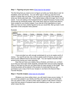 full article - A Prepared Home.com