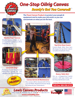 One-Stop Oilrig Canvas