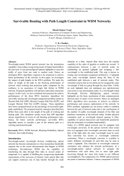 Survivable Routing with Path Length Constraint in WDM Networks