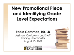 How to Code Grade Level Expectations