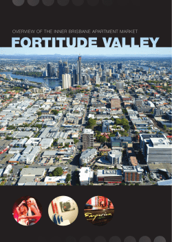 overview of the inner brisbane apartment market