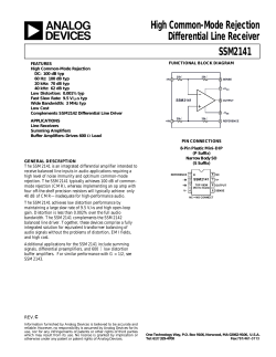 SSM2141 - Analog Devices