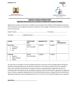 Click here to General indexing form