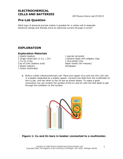 Cells and Batteries Lab - University of Michigan SharePoint Portal