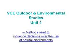 Methods used to influence decisions