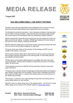 07.08.07AAA welcomes small car safety ratings
