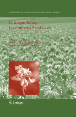 Nitrogen-fixing Leguminous Symbioses