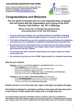 FLEURIEU FOLK FESTIVAL