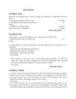 QUESTIONS NUMBER ONE Describe the following