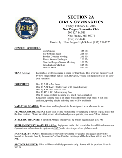 gymnastics - the Minnesota State High School League!
