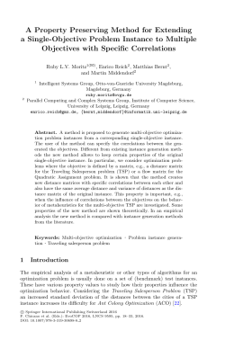 A Property Preserving Method for Extending a Single