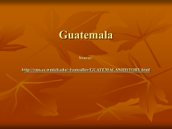 Guatemala - Colorado Mesa University