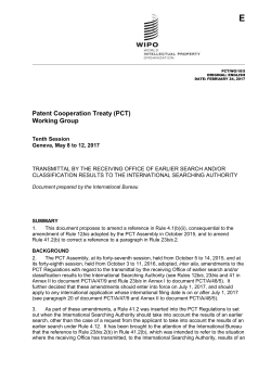 PCT/WG/10
