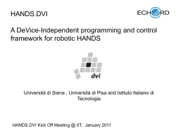 Presentation of the project
