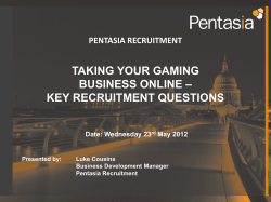 Online Gaming Business