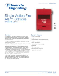 Data Sheet S85001-0183 -- Single Action Pull